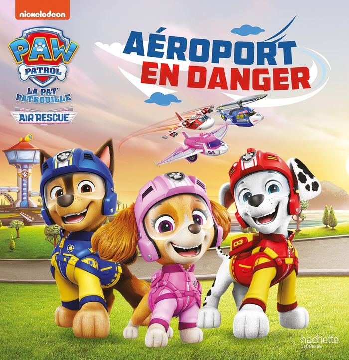Couverture du livre « Aéroport en danger » de Nickelodeon, librairie Les Contes Infusés à Corte