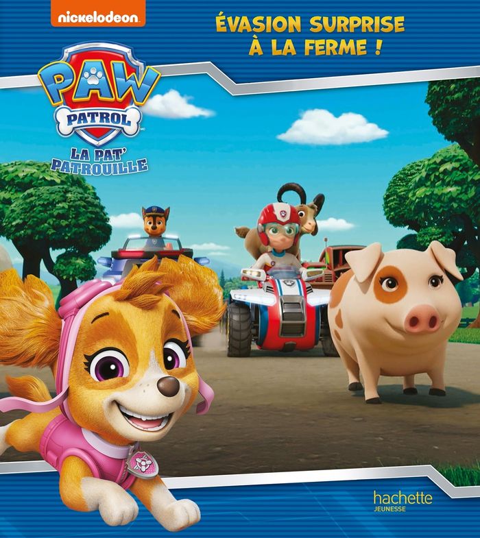 Couverture du livre « Évasion surprise à la ferme ! » de Nickelodeon, librairie Les Contes Infusés à Corte