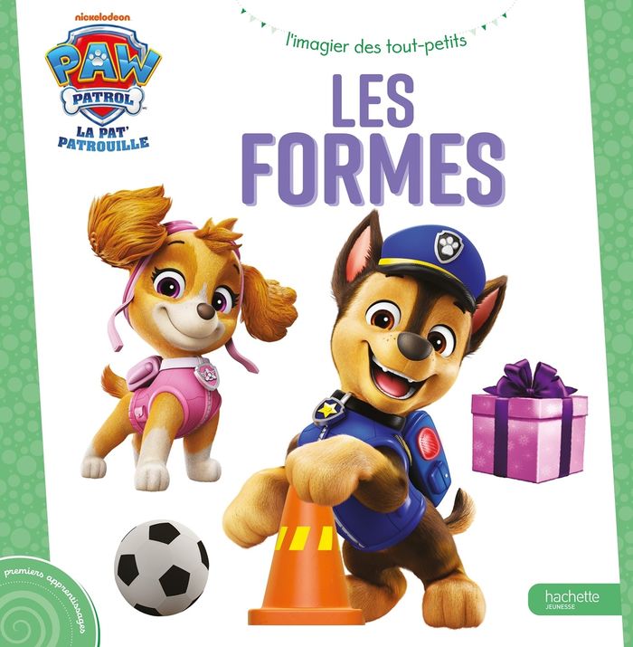Couverture du livre « Les formes » de Nickelodeon, librairie Les Contes Infusés à Corte