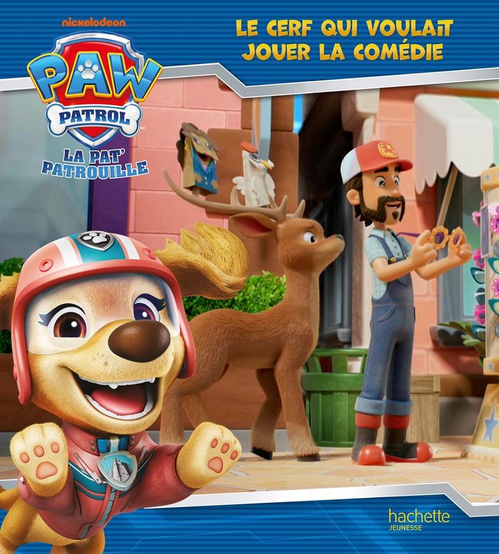 Couverture du livre « Le cerf qui voulait jouer la comédie » de Nickelodeon, librairie Les Contes Infusés à Corte