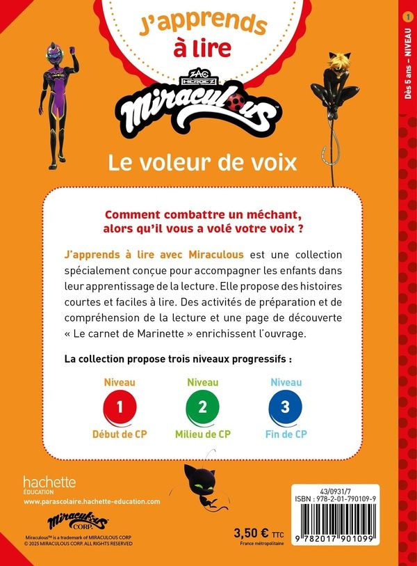 Quatrième de couverture de « Le voleur de voix »