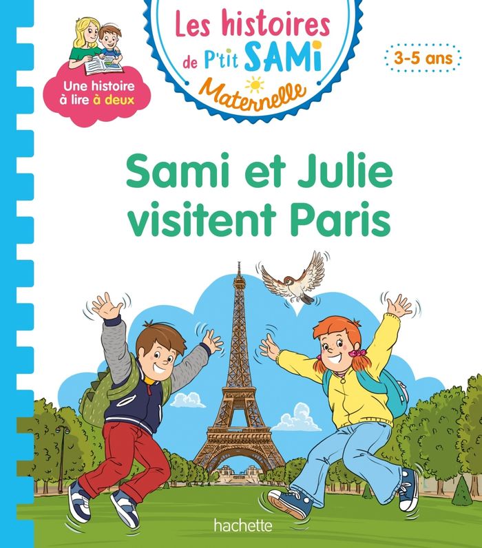 Couverture du livre « Sami et Julie visitent Paris » de Sophie de Mullenheim, librairie Les Contes Infusés à Corte