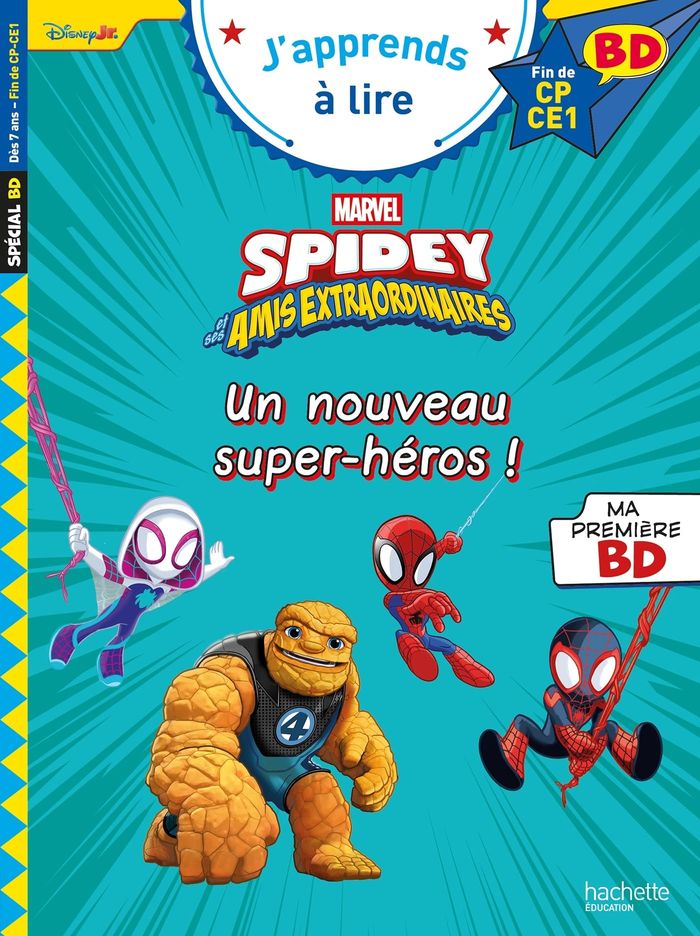 Couverture du livre « Un nouveau super-héros ! » de Isabelle Albertin, librairie Les Contes Infusés à Corte