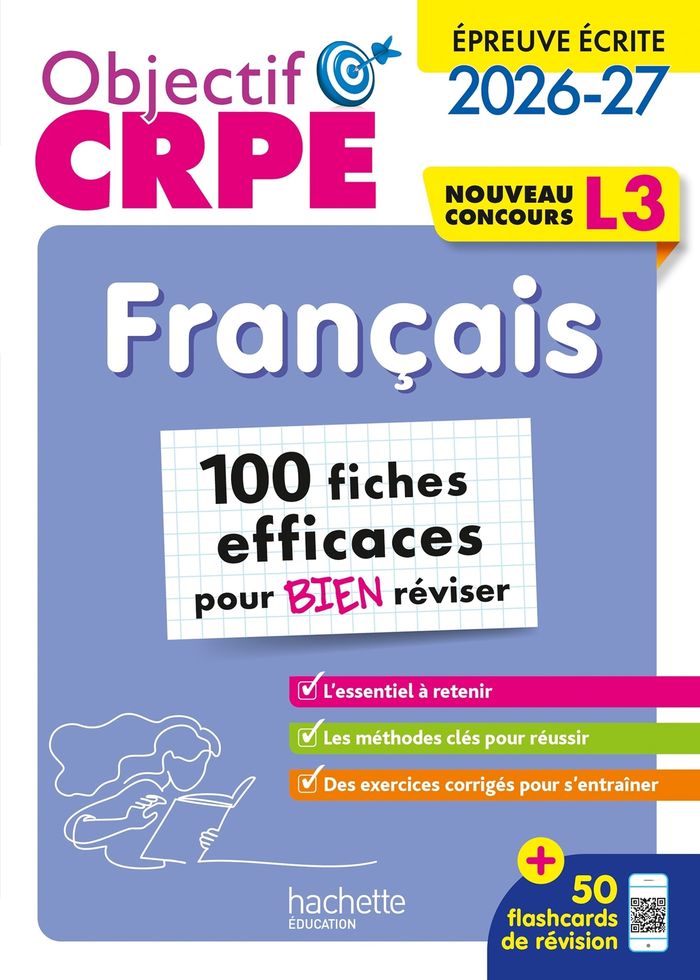 Couverture du livre « Français : 100 fiches efficaces pour bien réviser » de Élise Hennion-Brung, librairie Les Contes Infusés à Corte