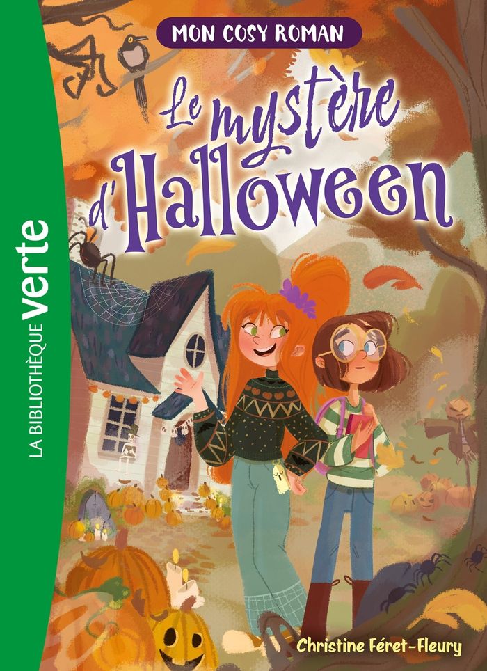 Couverture du livre « MON COSY ROMAN XXL - LE MYSTERE D'HALLOWEEN », librairie Les Contes Infusés à Corte