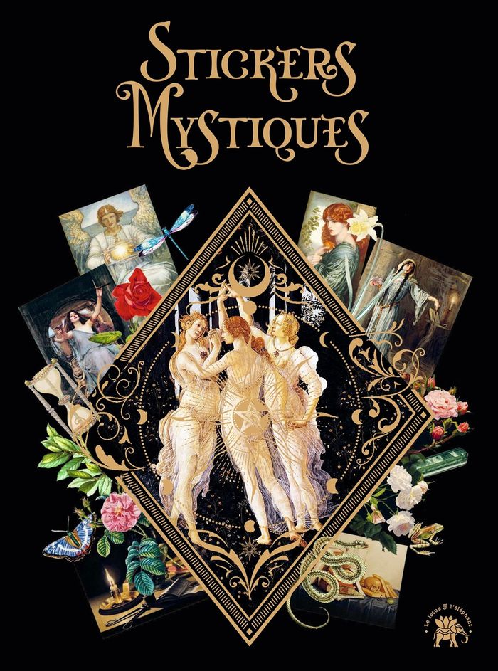 Couverture du livre « STICKERS MYSTIQUES », librairie Les Contes Infusés à Corte