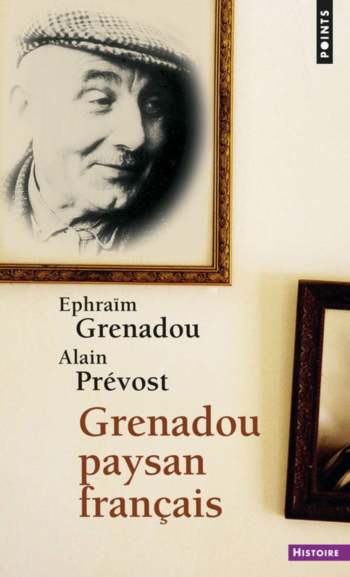 Couverture du livre « GRENADOU, VIE D'UN PAYSAN FRANCAIS » de Grenadou/prevost, librairie Les Contes Infusés à Corte