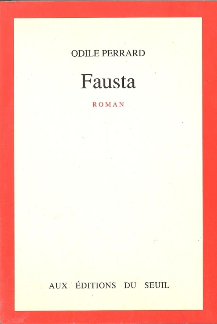 Couverture du livre « FAUSTA » de Odile Perrard, librairie Les Contes Infusés à Corte
