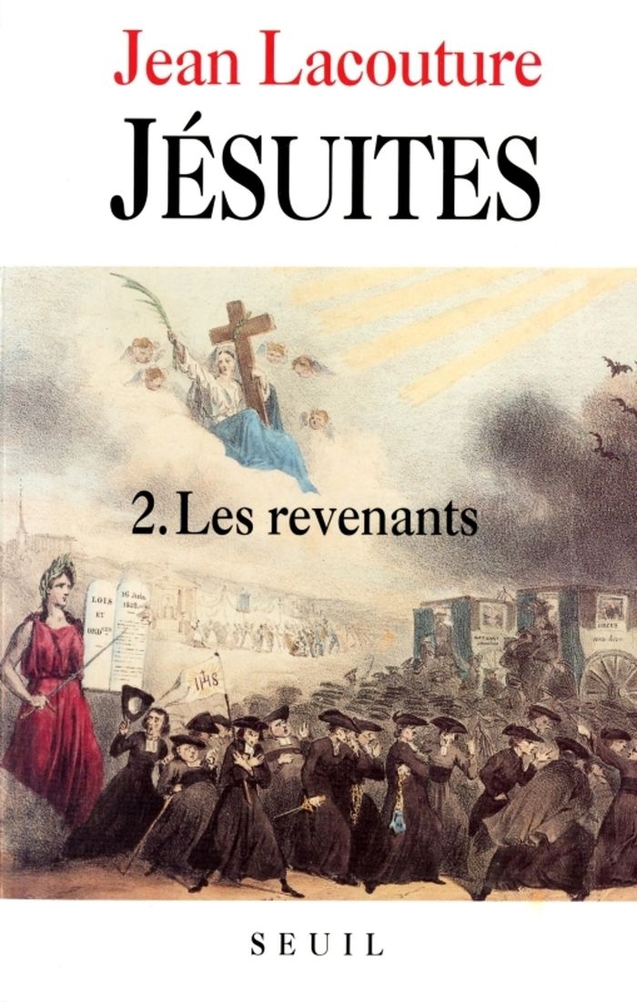 Couverture du livre « JESUITES. UNE MULTIBIOGRAPHIE - LES REVENANTS » de Jean Lacouture, librairie Les Contes Infusés à Corte