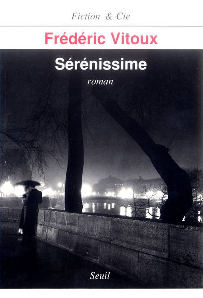 Couverture du livre « SERENISSIME » de Frederic Vitoux, librairie Les Contes Infusés à Corte