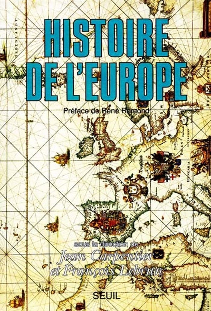 Couverture du livre « HISTOIRE DE L'EUROPE » de Jean Carpentier, librairie Les Contes Infusés à Corte
