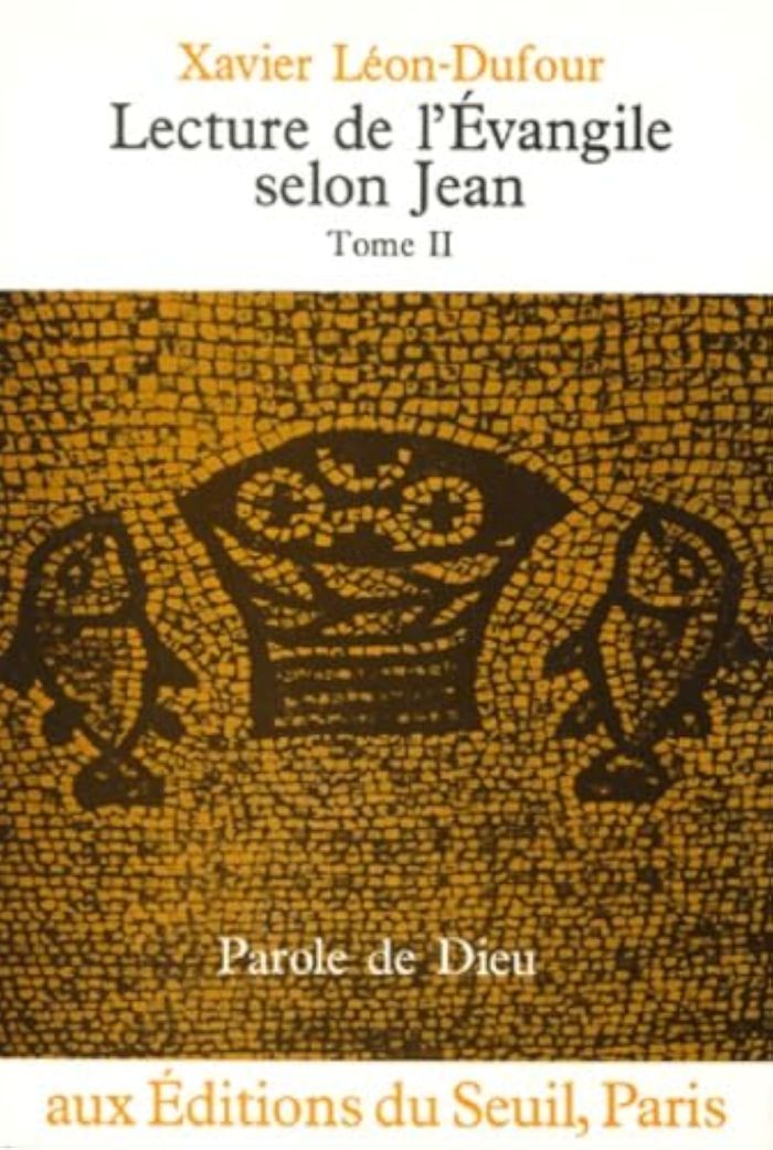 Couverture du livre « LECTURE DE L'EVANGILE SELON JEAN » de Xavier Leon-Dufour, librairie Les Contes Infusés à Corte