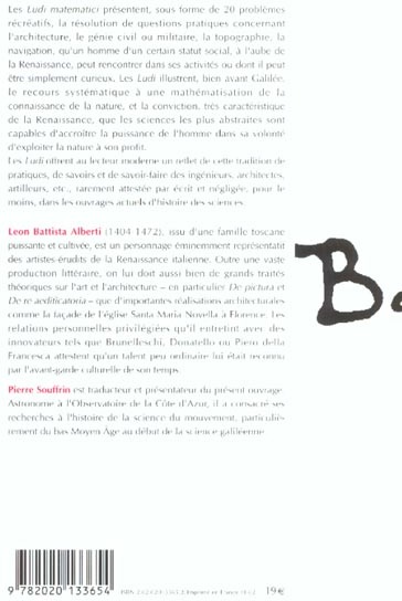 Quatrième de couverture de « DIVERTISSEMENTS MATHEMATIQUES »