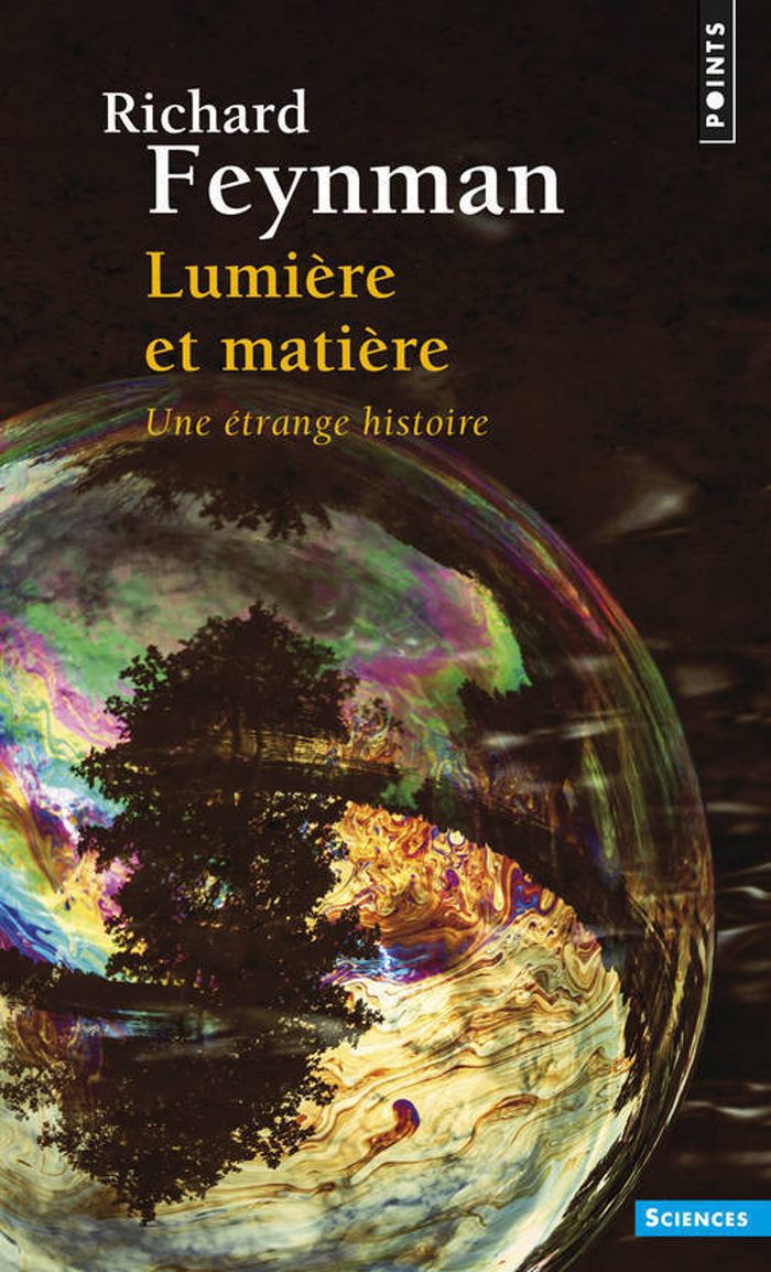 Couverture du livre « LUMIERE ET MATIERE - UNE ETRANGE HISTOIRE » de Richard Feynman, librairie Les Contes Infusés à Corte