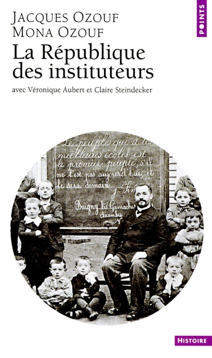 Couverture du livre « LA REPUBLIQUE DES INSTITUTEURS » de Ozouf, librairie Les Contes Infusés à Corte