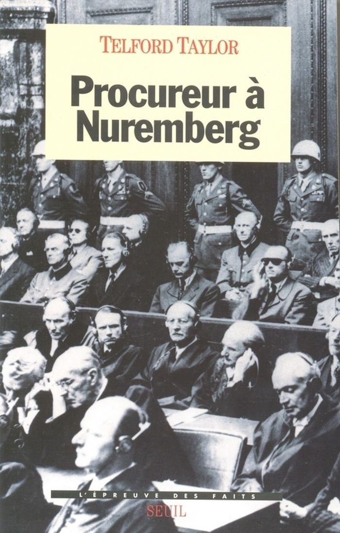 Couverture du livre « PROCUREUR A NUREMBERG », librairie Les Contes Infusés à Corte