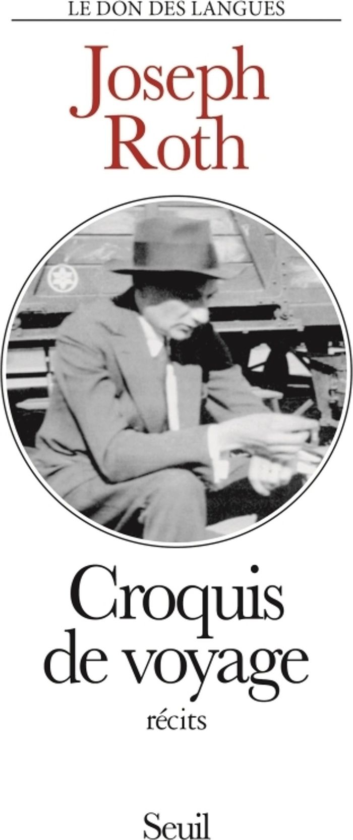 Couverture du livre « CROQUIS DE VOYAGE » de Joseph Roth, librairie Les Contes Infusés à Corte
