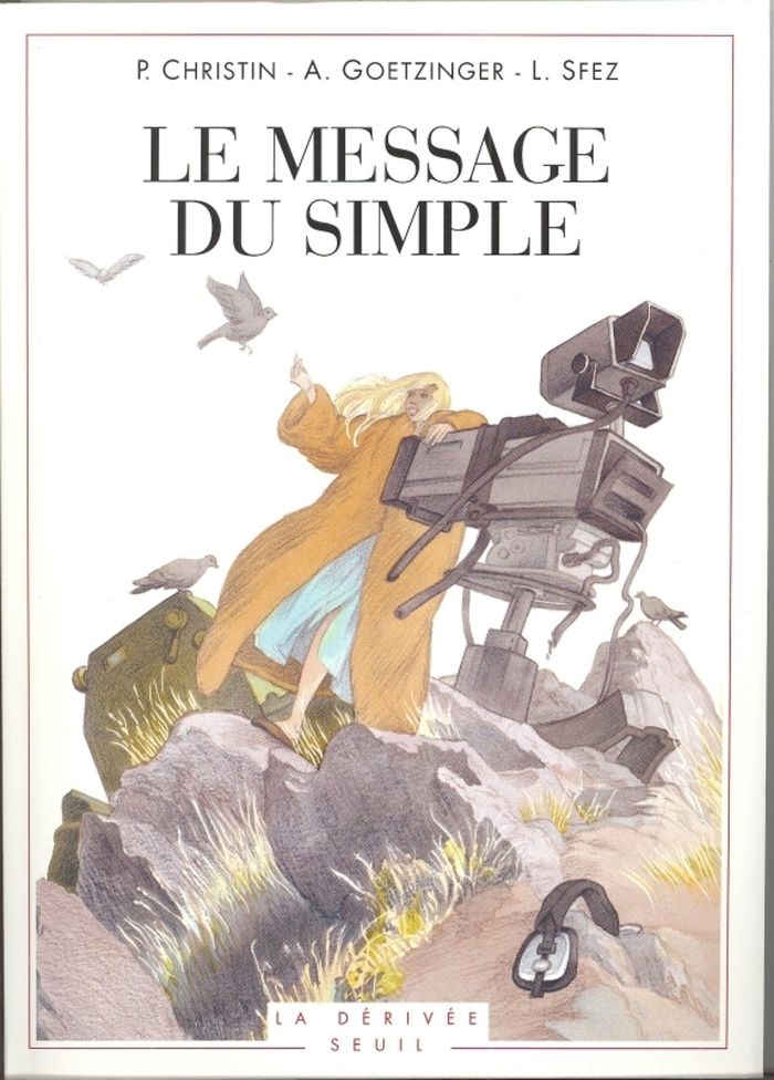 Couverture du livre « LE MESSAGE DU SIMPLE », librairie Les Contes Infusés à Corte