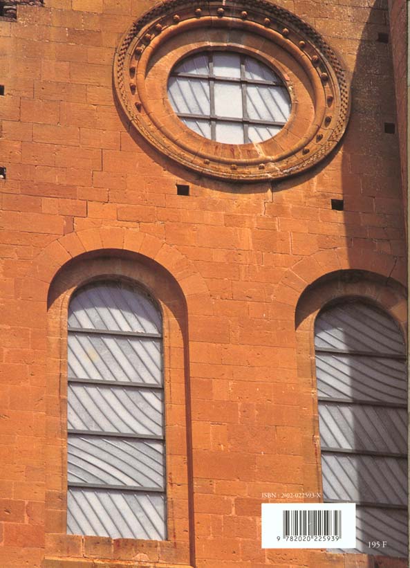 Quatrième de couverture de « CONQUES - LES VITRAUX DE SOULAGES »