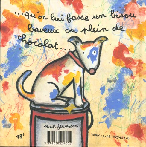 Quatrième de couverture de « MOI J'ADORE, MAMAN DETESTE »