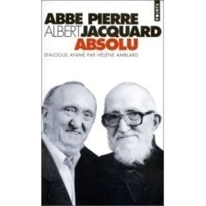 Couverture du livre « ABSOLU » de Pierre/jacquard Abbe, librairie Les Contes Infusés à Corte
