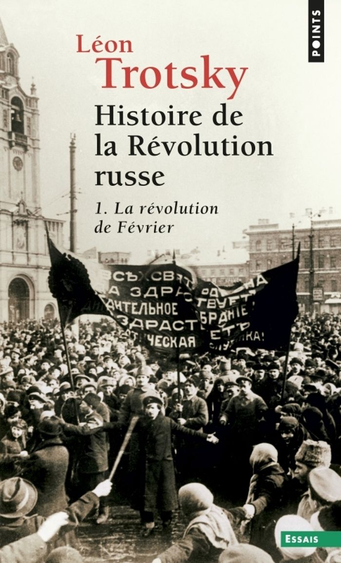 Couverture du livre « HISTOIRE DE LA REVOLUTION RUSSE - TOME 1 - LA REVOLUTION DE FEVRIER » de Leon Trotsky, librairie Les Contes Infusés à Corte