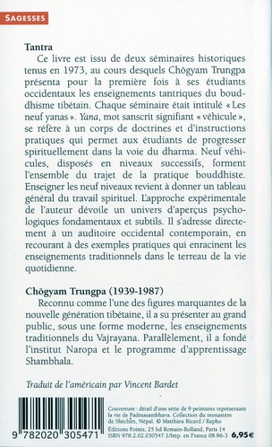 Quatrième de couverture de « TANTRA - LA VOIE DE L'ULTIME »