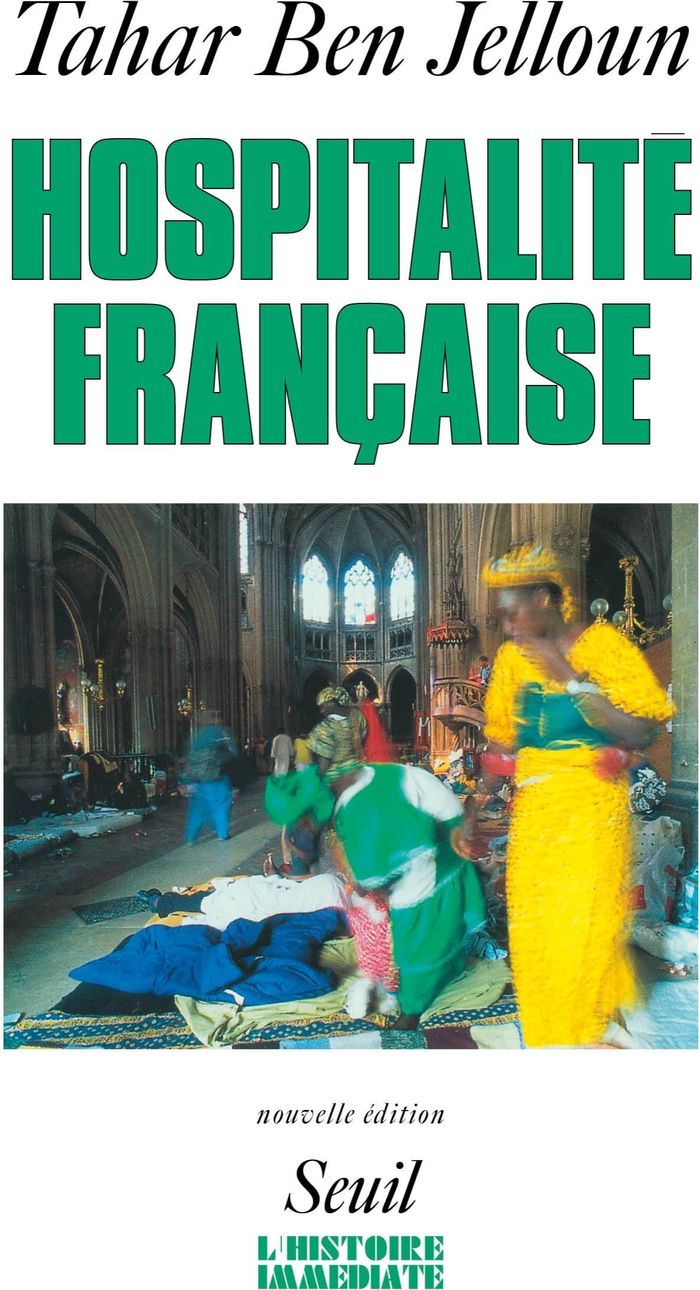 Couverture du livre « HOSPITALITE FRANCAISE. RACISME ET IMMIGRATION MAGHREBINE - NOUVELLE EDITION » de Ben Jelloun Tahar, librairie Les Contes Infusés à Corte