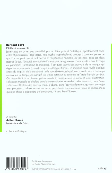 Quatrième de couverture de « POETIQUE, N  132 »