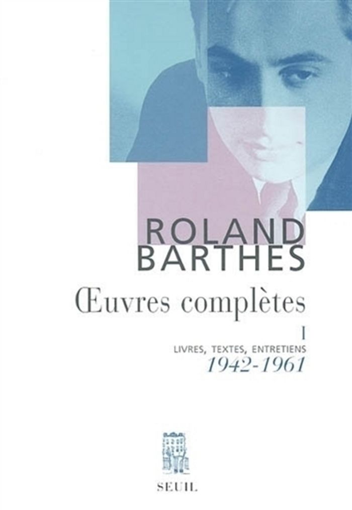 Couverture du livre « OEUVRES COMPLETES (1942-1961) - NOUVELLE EDITION » de Roland Barthes, librairie Les Contes Infusés à Corte