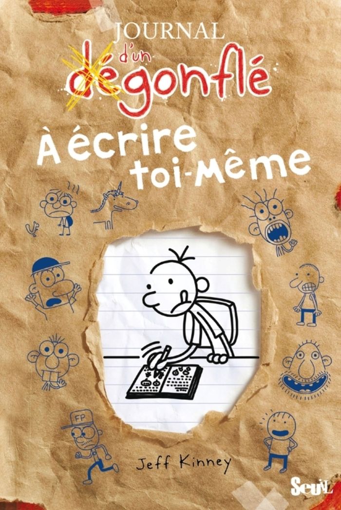 Couverture du livre « Journal de bord d'un parfait dégonflé », librairie Les Contes Infusés à Corte