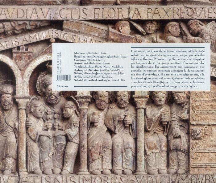 Quatrième de couverture de « Tympans et portails romans »