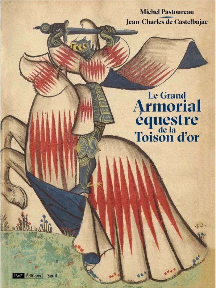 Couverture du livre « Le grand armorial équestre de la Toison d'or », librairie Les Contes Infusés à Corte
