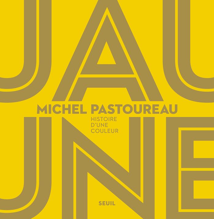 Couverture du livre « Jaune : histoire d'une couleur » de Michel Pastoureau, librairie Les Contes Infusés à Corte