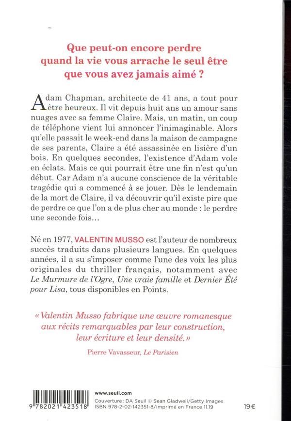 Quatrième de couverture de « Un autre jour : roman »