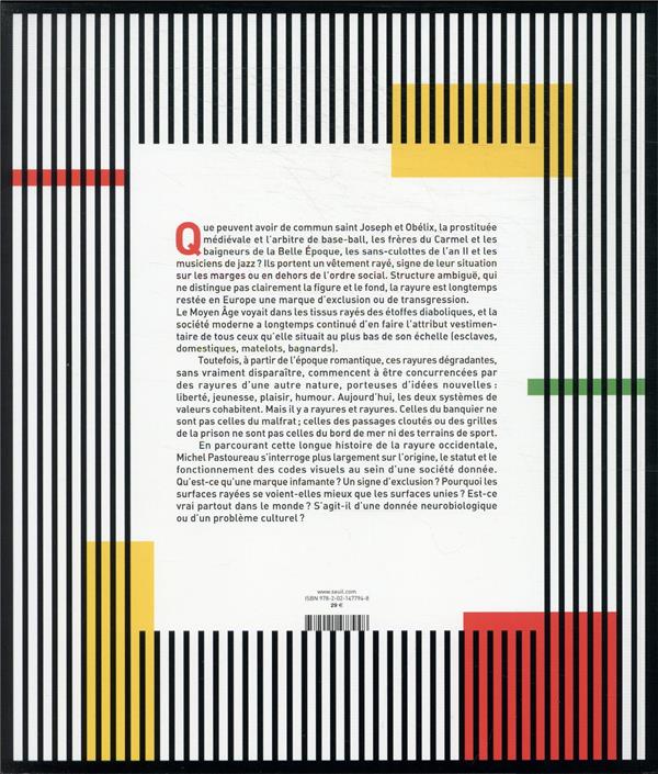 Quatrième de couverture de « Rayures : une histoire culturelle »