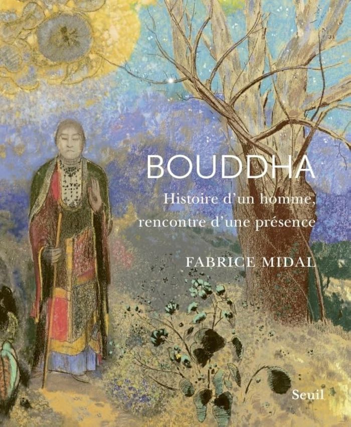 Couverture du livre « Bouddha : histoire d'un homme, rencontre d'une présence » de Fabrice Midal, librairie Les Contes Infusés à Corte