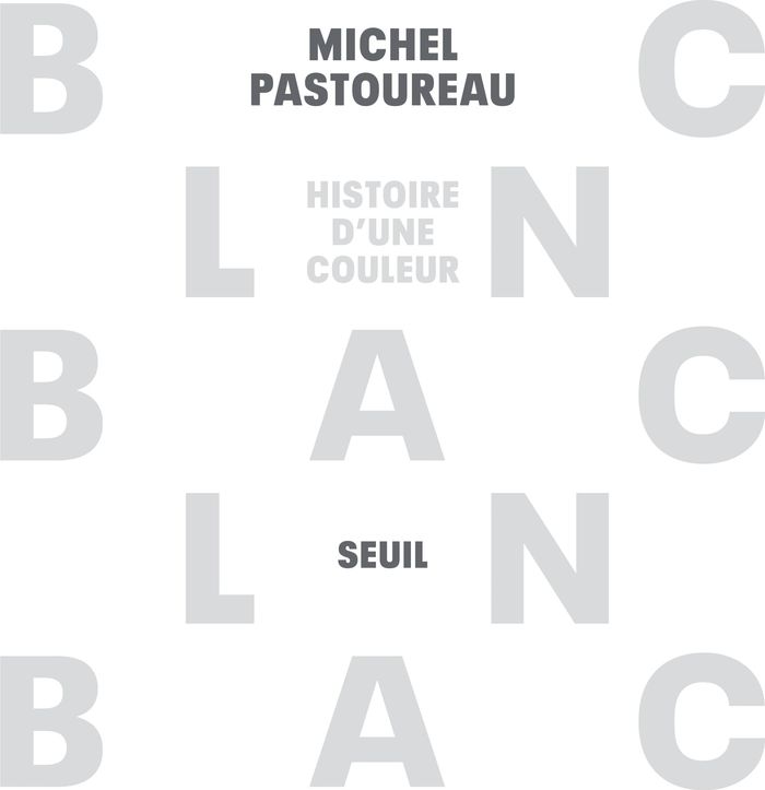 Couverture du livre « Blanc : histoire d'une couleur » de Michel Pastoureau, librairie Les Contes Infusés à Corte