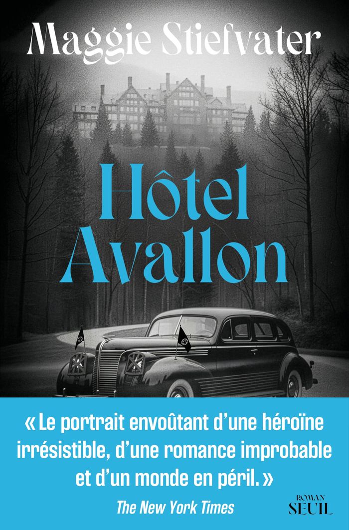 Couverture du livre « HOTEL AVALLON » de Maggie Stiefvater, librairie Les Contes Infusés à Corte