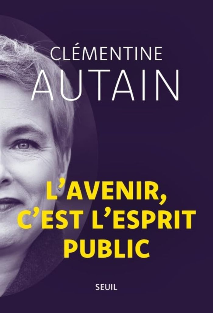 Couverture du livre « L'avenir, c'est l'esprit public » de Clémentine Autain, librairie Les Contes Infusés à Corte