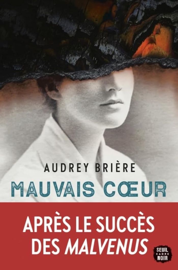 Couverture du livre « Mauvais coeur : roman » de Audrey Brière, librairie Les Contes Infusés à Corte