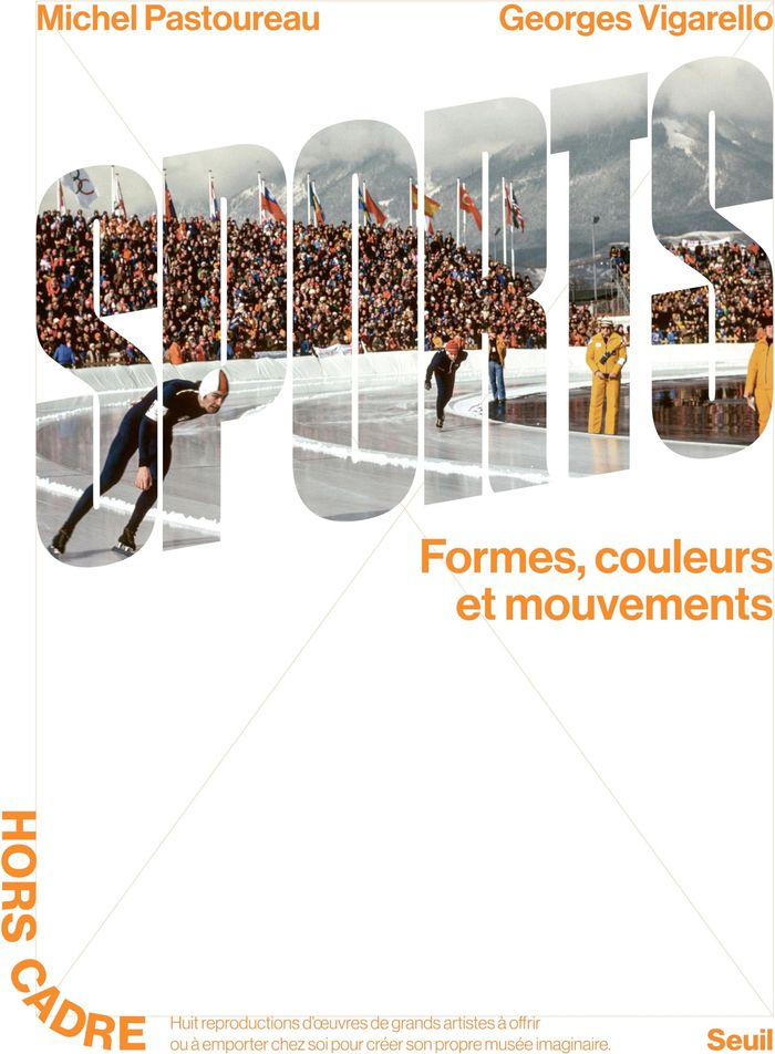 Couverture du livre « Sports : formes, couleurs et mouvements » de Michel Pastoureau, librairie Les Contes Infusés à Corte