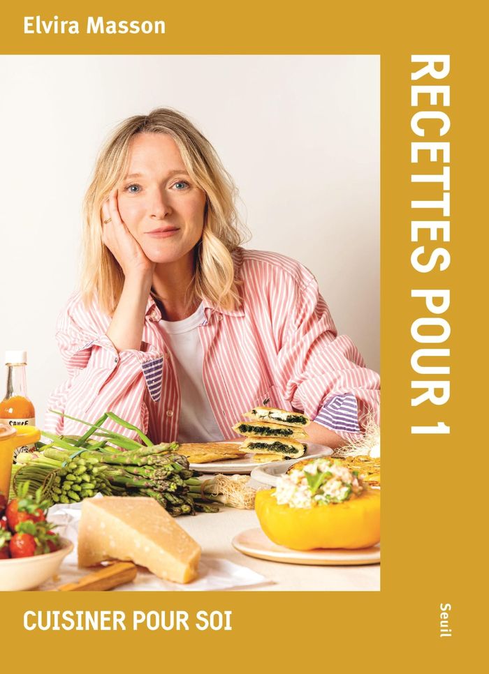 Couverture du livre « RECETTES POUR 1 - CUISINER POUR SOI », librairie Les Contes Infusés à Corte