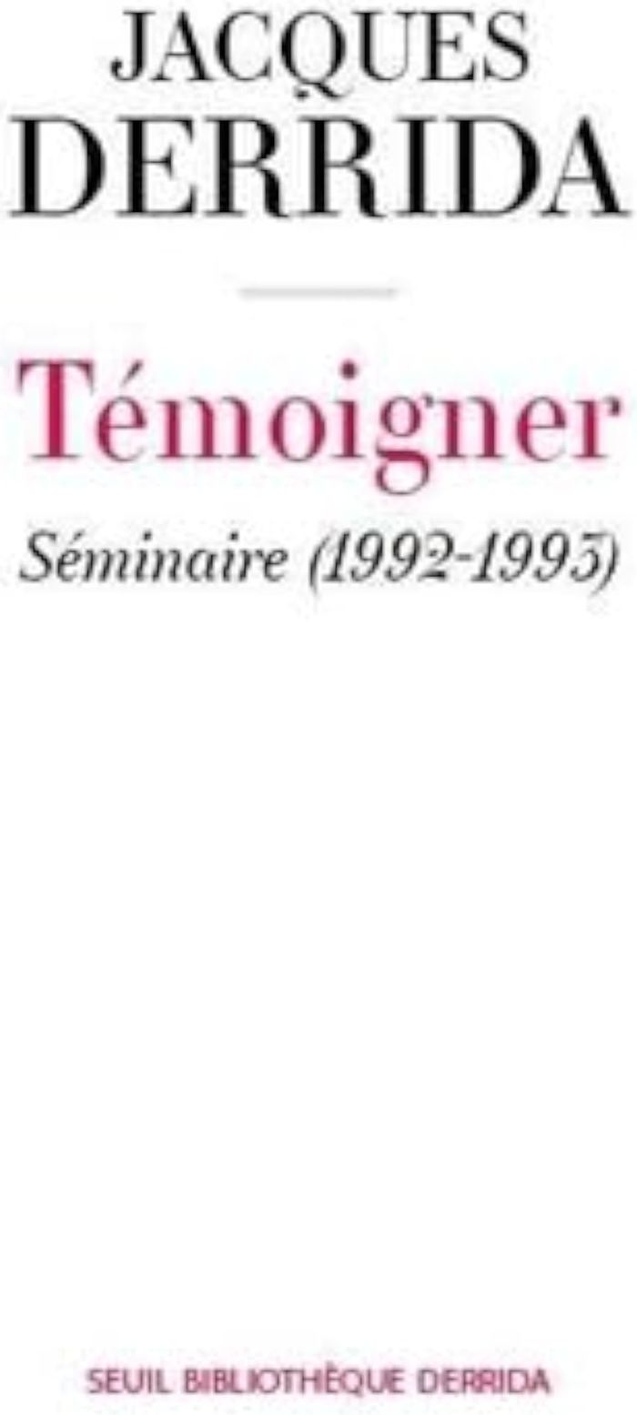 Couverture du livre « Témoigner », librairie Les Contes Infusés à Corte