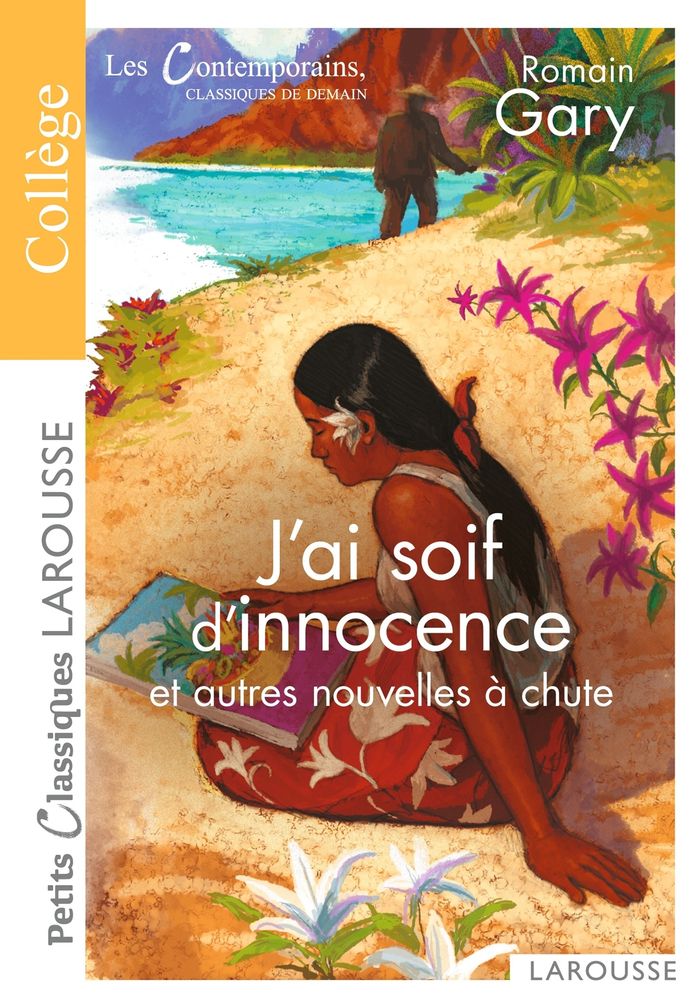Couverture du livre « J'ai soif d'innocence : et autres nouvelles à chute » de Romain Gary, librairie Les Contes Infusés à Corte