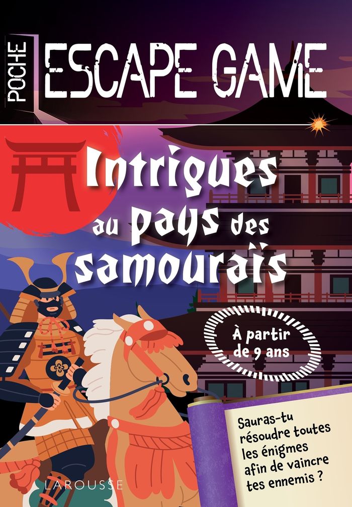 Couverture du livre « Intrigues au pays des samouraïs » de Valérie Cluzel, librairie Les Contes Infusés à Corte