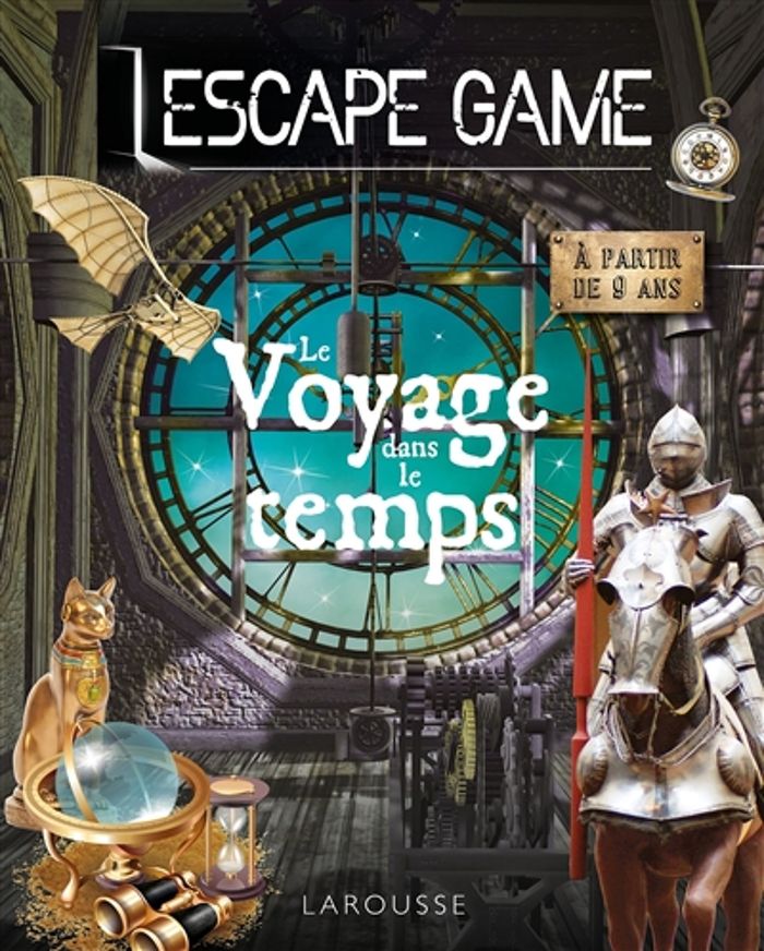 Couverture du livre « Le voyage dans le temps » de Aurore Meyer, librairie Les Contes Infusés à Corte