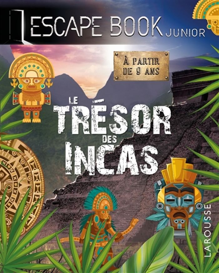 Couverture du livre « Le trésor des Incas », librairie Les Contes Infusés à Corte