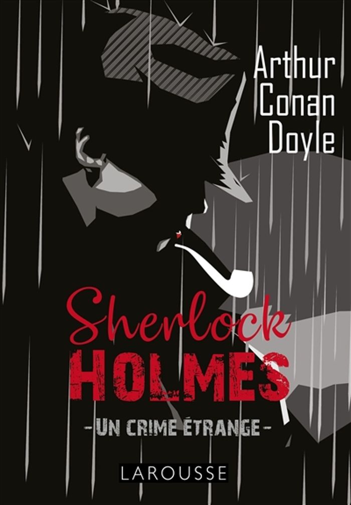 Couverture du livre « Un crime étrange » de Arthur Conan Doyle, librairie Les Contes Infusés à Corte