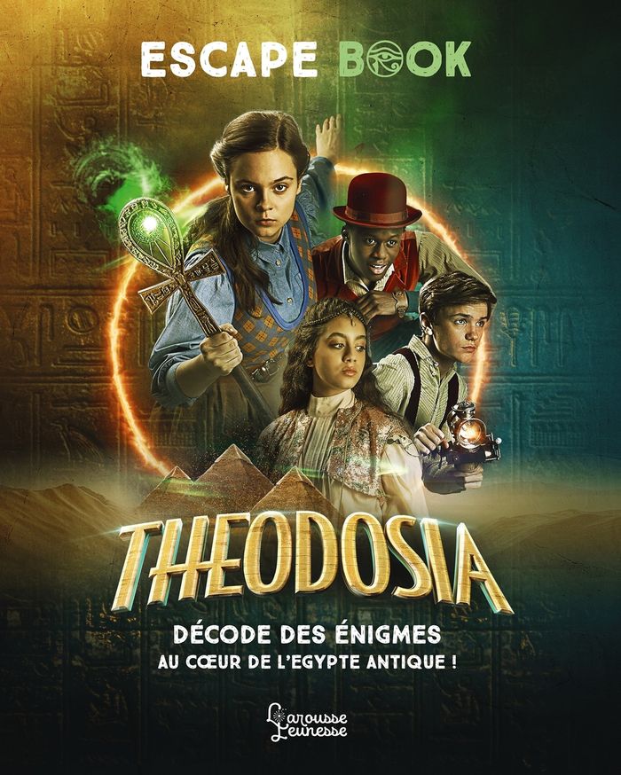 Couverture du livre « Theodosia : escape book » de Sandra Lebrun, librairie Les Contes Infusés à Corte